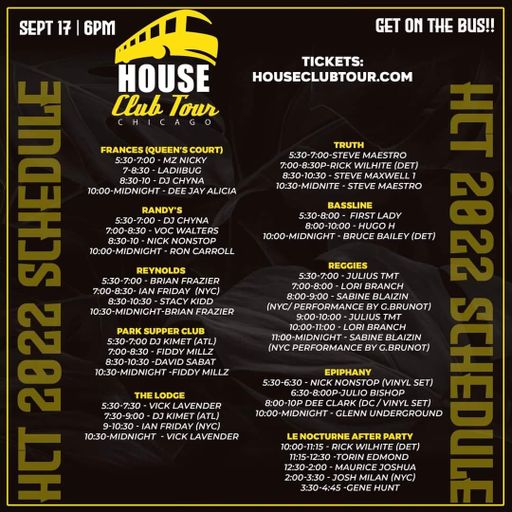 A Night @ Truth Restaurant - House Club Pub Crawl - 17 Sep 2022