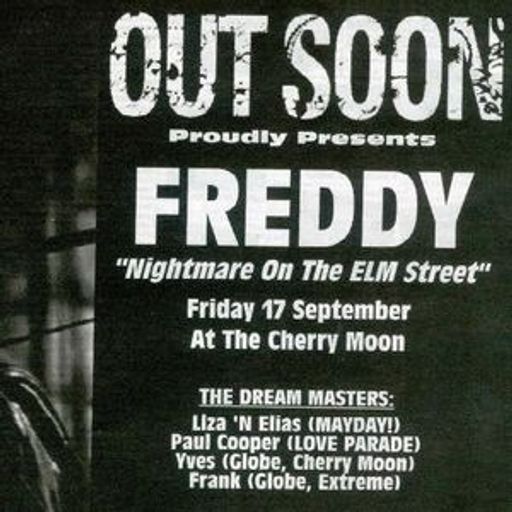 Liza 'n Eliaz & Paul Cooper at "Freddy Nightmare On Elm Street" @ Cherry Moon - 17 September 1993
