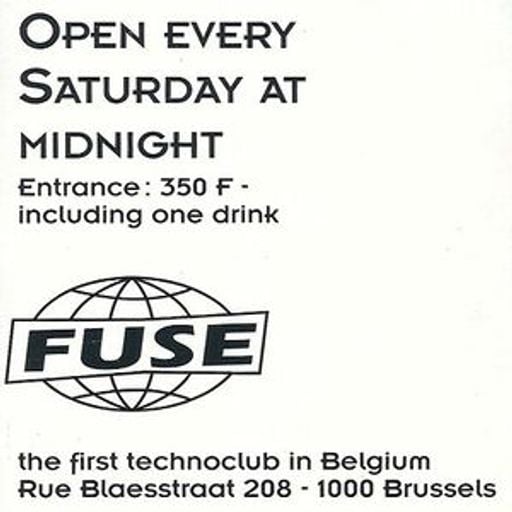 Steve Cop at Fuse (Brussel - Belgium) - 19 September 1994