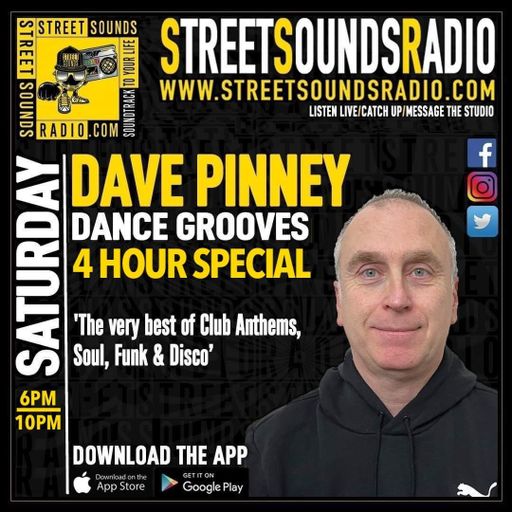 Dance Grooves Part 1 with Dave Pinney on Street Sounds Radio 1800-2000 04/11/2023