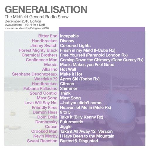 Midfield General - Generalisation - 14.12.2018