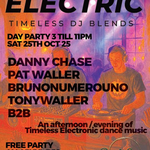 Codesouth Radio - Timeless Electric Radio Show Live 3rd Oct 2025 4-6pm Danny Chase Vinyl only mix