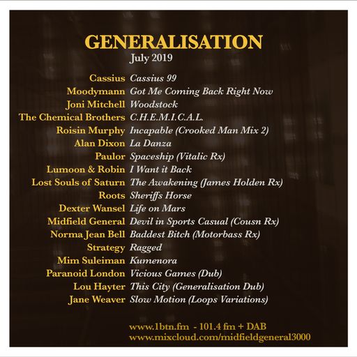 Generalisation - 03.07.2019