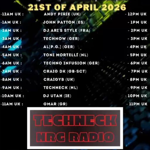 GMar on TECHNO TUESDAY #23 TECHNECK NRG RADIO 21.04.2026