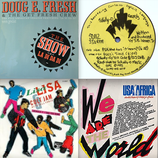 Hip Hop & R&B Singles: 1985 - Part 1