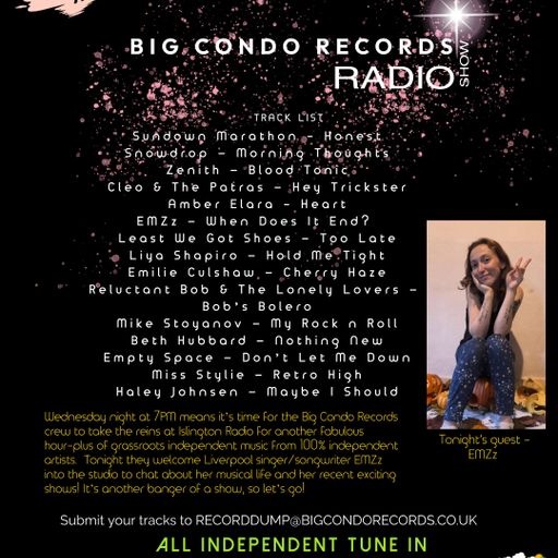 Big Condo Records Radio Show – EMZz (05/11/2025)