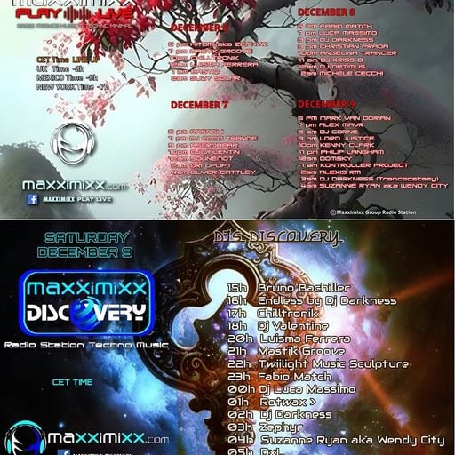 MaxxiMixx Play Live Dec. 6th, Discovery Dec. 9th, '23
