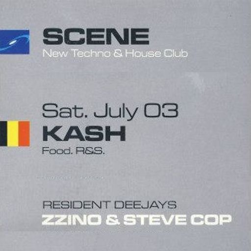Kash at Scene (Oudenaarde - Belgium) - 3 July 1999
