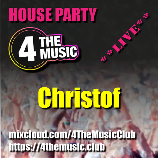 4 The Music House Party - Live - Christof - Disco Tipped Sparkly Funk Mix