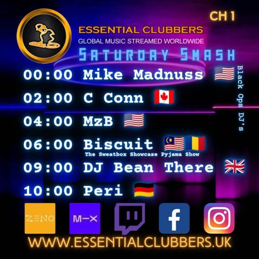 Biscuit-Saturday Pajama Show- Live on Essential Clubbers Radio 25.3.2023