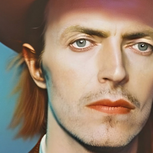 Stella Burns plays David Bowie