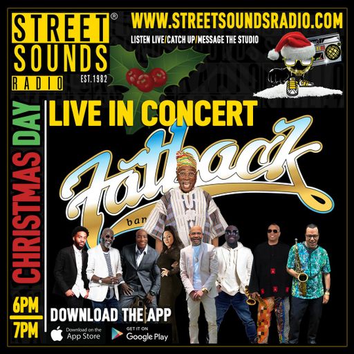The FatBack Band "Live in Concert" on Street Sounds Radio 25/12/2023 1800-1900