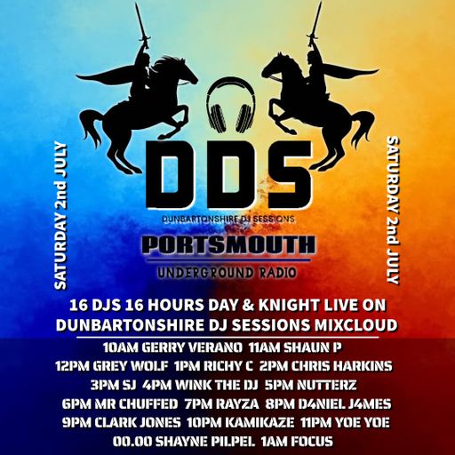 Gerry Verano LIVE at Dunbartonshire DJ Sessions & Portsmouth Underground Radio July 2, 2022