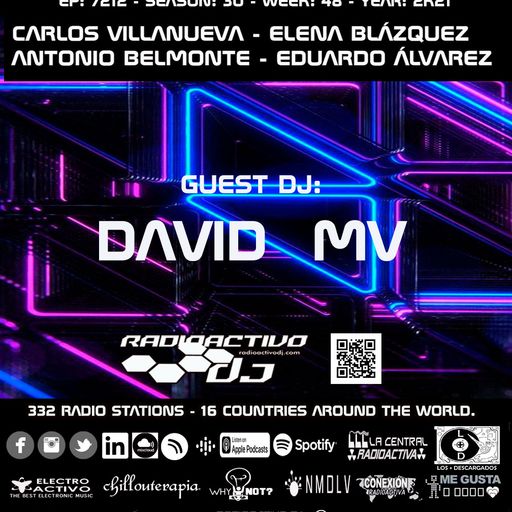 RADIOACTIVO DJ 48-2021 BY CARLOS VILLANUEVA. ELENA BLÁZQUEZ, ANTONIO BELMONTE Y EDUARDO ÁLVAREZ
