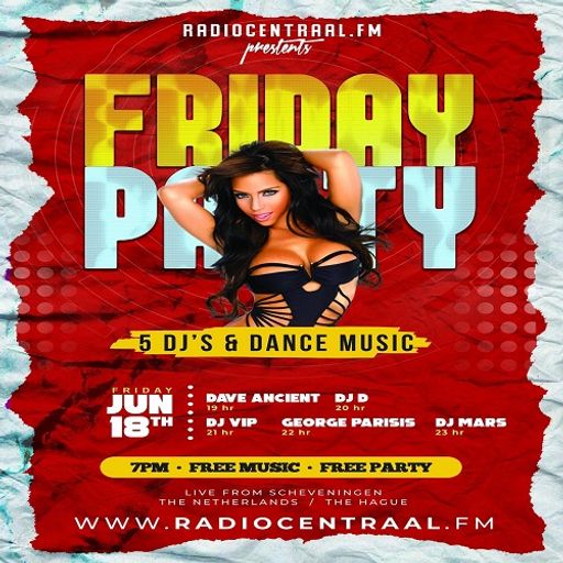 DJ VIP - Radio Centraal FM 94.5 on 18 - 6 - 2021