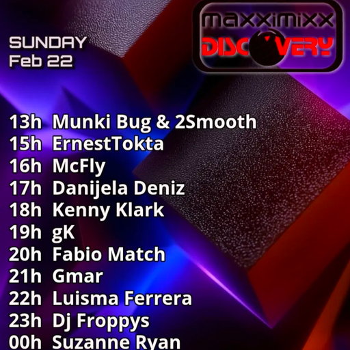 "PUSH THE TEMPO" MAXXIMIXX DISCOVERY RADIO STATION SESSION  2/22/ 2026 #46