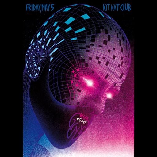 Alan Oldham (DJ T-1000) at ✰ GEGEN Galaxy ✰ @ Kit Kat Club (Berlin - Germany) - 5 May 2017