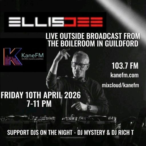Kane 103.7 FM - Ellis Dee - DJ Mystery - DJ Rich T - Live Outside Broadcast Boileroom - 10.04.2026