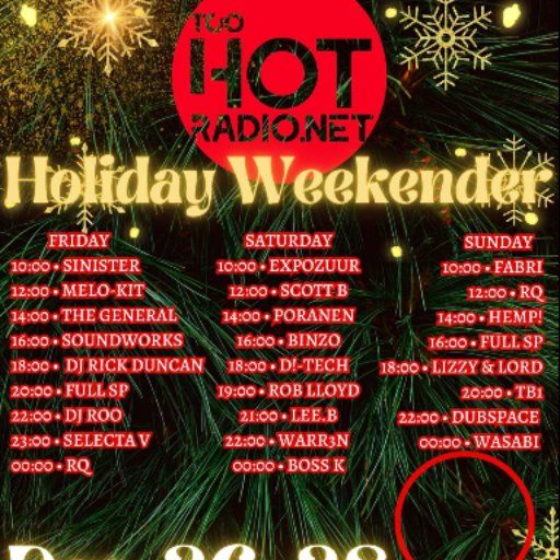 XMAS WEEKENDER WITH D!-TECH 2025