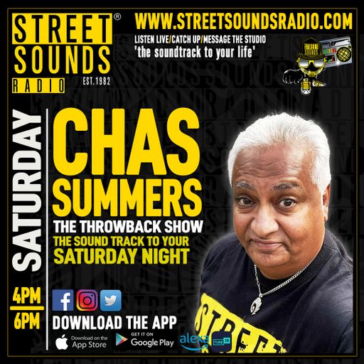 The Street Sounds Throwback Show with Chas Summers on Street Sound Radio 1600-1800 09/05/2026