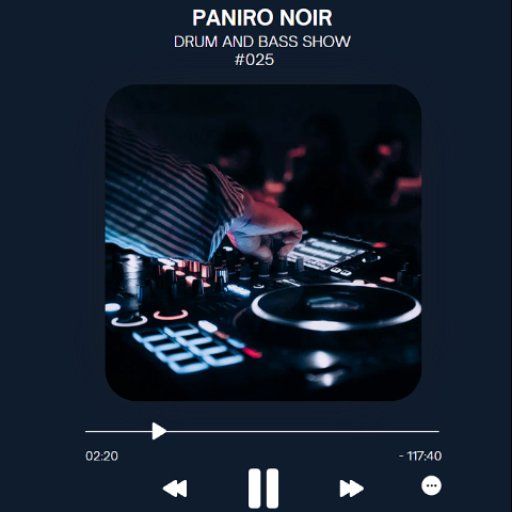Paniro Noir Soulful DnB Show #025 - Calibre Motiv Wigman MC Spyda Tesen L-Side Need for Mirrors