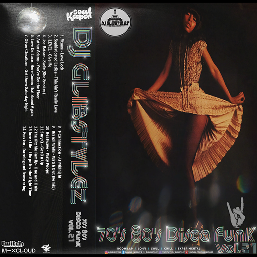 DJ GlibStylez - 70's 80's Disco Funk Vol.21