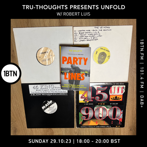 Tru-Thoughts Presents Unfold w/ Robert Luis - 29.10.23