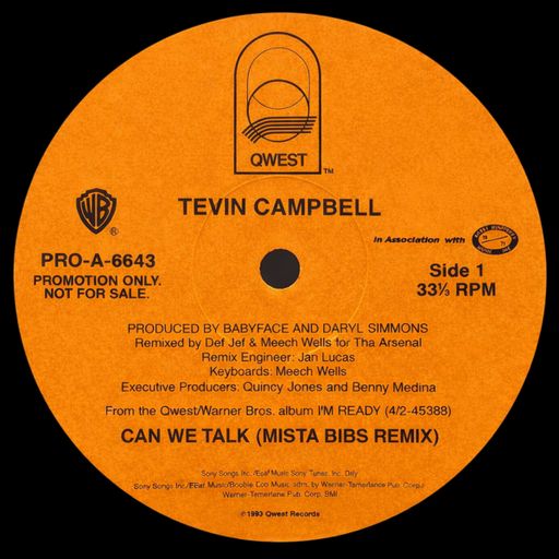 Tevin Campbell - Can We Talk (Mista Bibs Afrobeats Remix) (Clean)