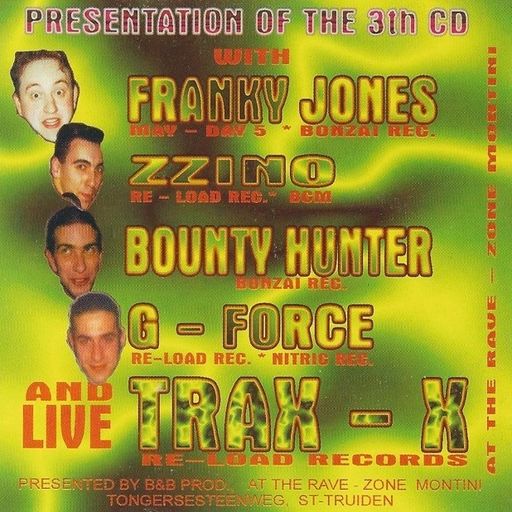 Franky Jones at "Presentation of the 3rd CD" @ Rave-Zone Montini (St Truiden-Belgium) - 1 April 1995