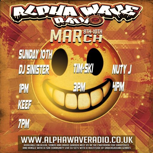 Dj-Sinister - Live On Alpha Wave Radio - 10-03-2024