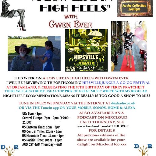 A LOW LIFE WITH GWEN EVER RADIO SHOW 25TH APRIL 2018 EDITION