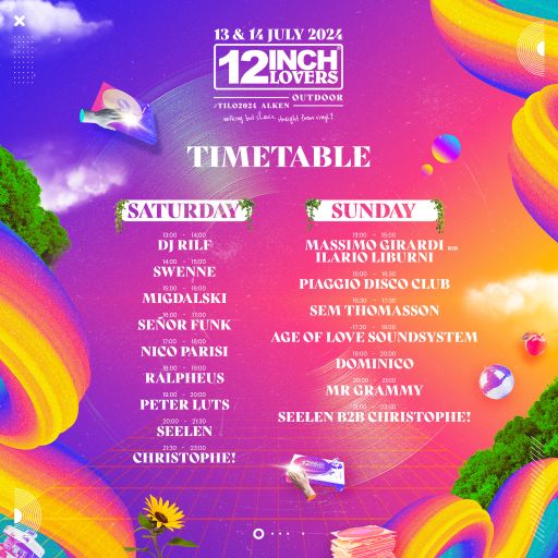 Age of Love Soundsystem (Phi-Phi & Red D) at 12" Lovers Outdoor (Belgium) - 14 July 2024