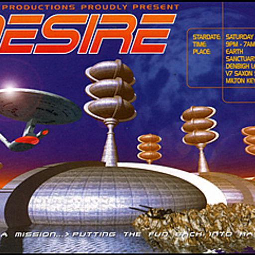 Kenny Ken w/ MC rage - Desire - Sanctuary - 6.7.96