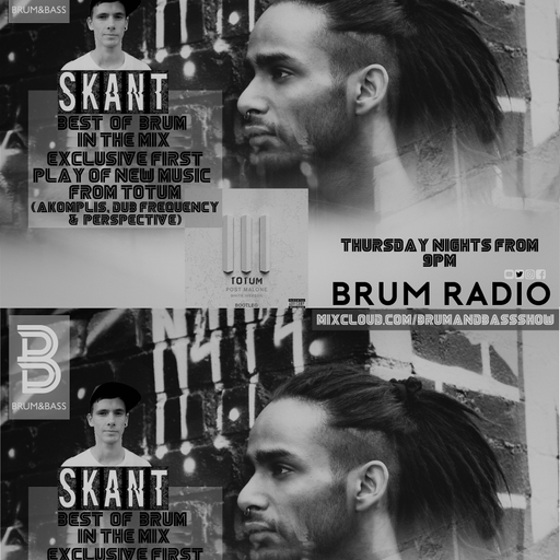 Brum & Bass show with Danny de Reybekill // Skant Guest Mix (05/01/17)
