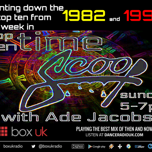 Ade Jacobs - Top 10 Time Scoop 1982 & 1999 - Box UK - 16/9/18