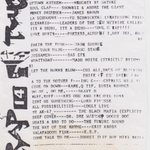 Tony Touch - Hip Hop #14 (1992)