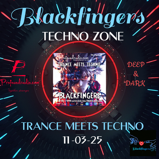 BLACKFINGERS TECHNO ZONE ON TRANCE MEETS TECHNO 11-03-25