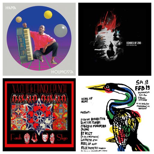 Rebel Up Nightshop #58: Echoes of Zoo, Hama (Sahel Sounds), X.A.Cute, Festa Afro Tuga & more