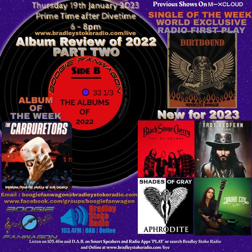 Boogie Fanwagon 19th January 2023