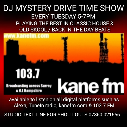 Kane 103.7 FM - DJ Mystery - 90s House - 31.05.2022