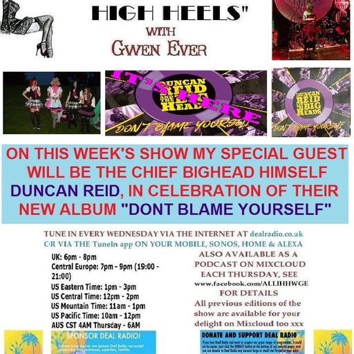 A LOW LIFE IN HIGH HEELS WITH GWEN EVER RADIO SHOW 15TH JULY 2020 EDITION