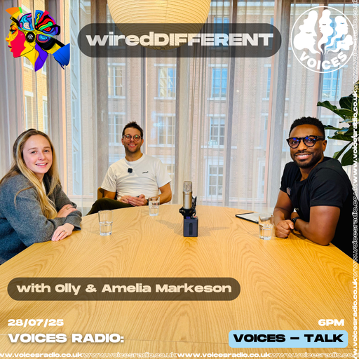 wiredDIFFERENT: Designing for neurodivergence w/ Olly & Amelia Markeson - 28/07/25 - [Voices Radio]