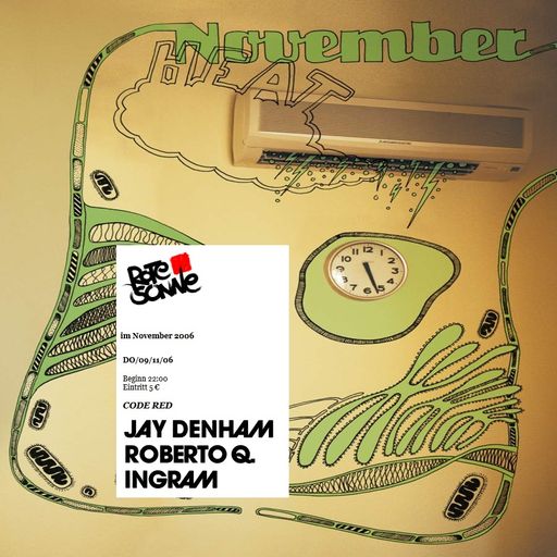 Jay Denham & Roberto Q Ingram at "Code Red" @ Rotte Sonne (Münich - Germany) - 9 November 2006