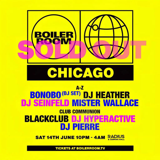 DJ Pierre at "Boiler Room" @ Radius (Chicago - USA) - 14 June 2025