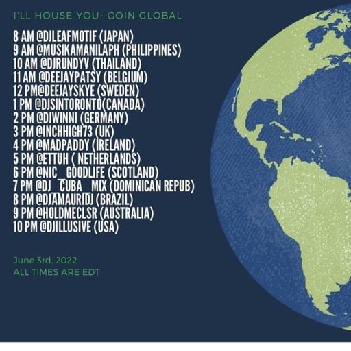 I'll House You Goin' Global 3rd June 2022
