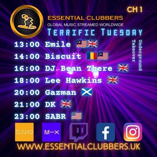Biscuit-Underground Takeover Tuesday 2-Don't Break the Garage-Live on Essential Clubbers Radio7.2.23