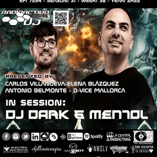 RADIOACTIVO DJ 38-2022 BY CARLOS VILLANUEVA, ELENA BLÁZQUEZ, ANTONIO BELMONTE & D-VICE MALLORCA