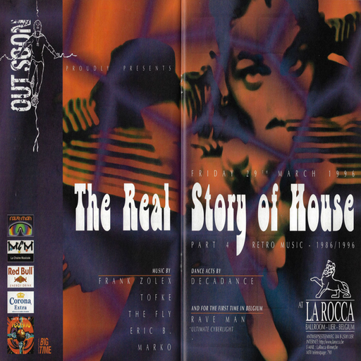 Eric B at "The Real Story Of House 1986-1996 - Part 4" @ La Rocca (Lier-Belgium) - 29 March 1996