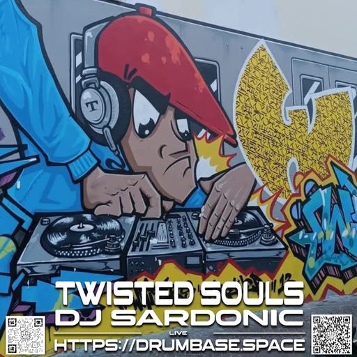 DJ SARDONIC _ TWISTED SOULS dnb radio Ep.12 LIVE on DrumBase.Space 28/07/2025