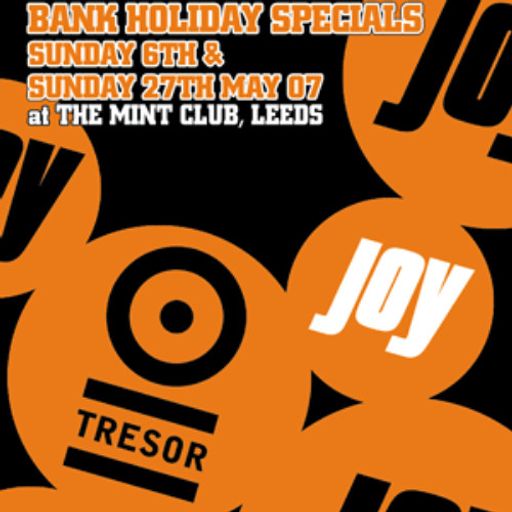 Joey Beltram at "JOY - Tresor Album Launch Party" @ Mint Club (Leeds-UK) - 6 May 2007